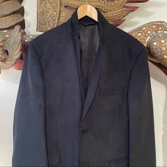 Andrew Fezza Navy Sports Coat - Picture 4 of 7